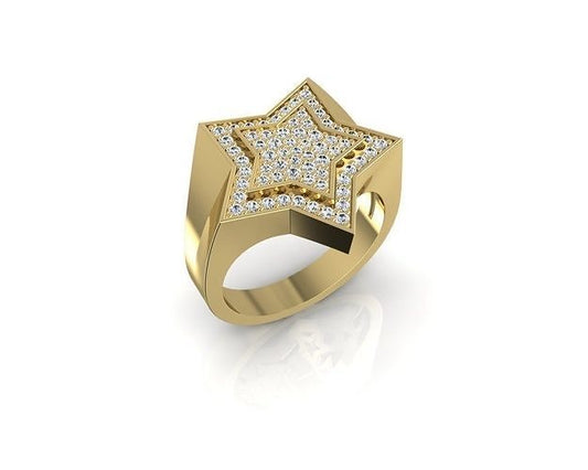 Diamond Star Ring