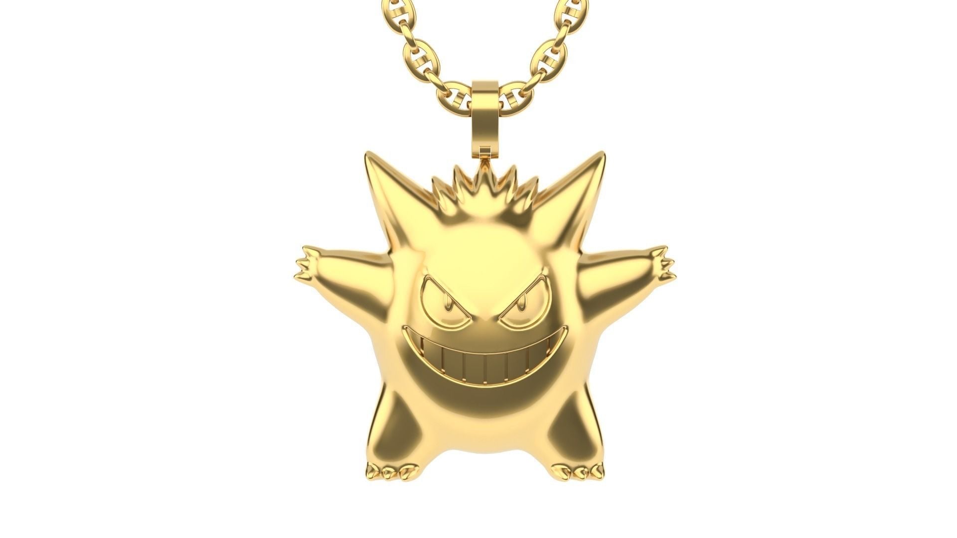 Gengar 2025 gold chain