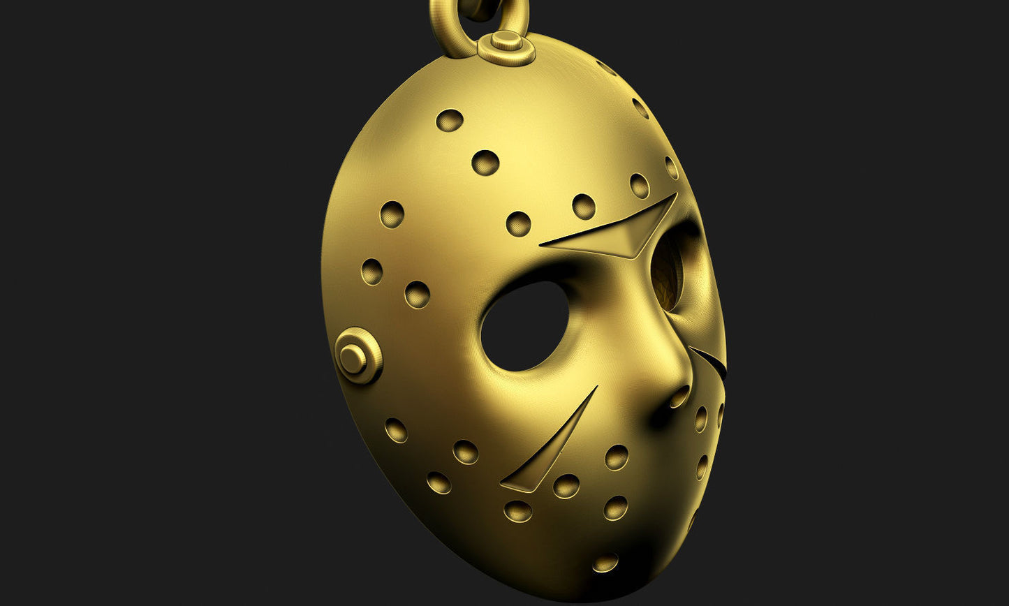 All Gold Jason Mask (Hallow Mask)