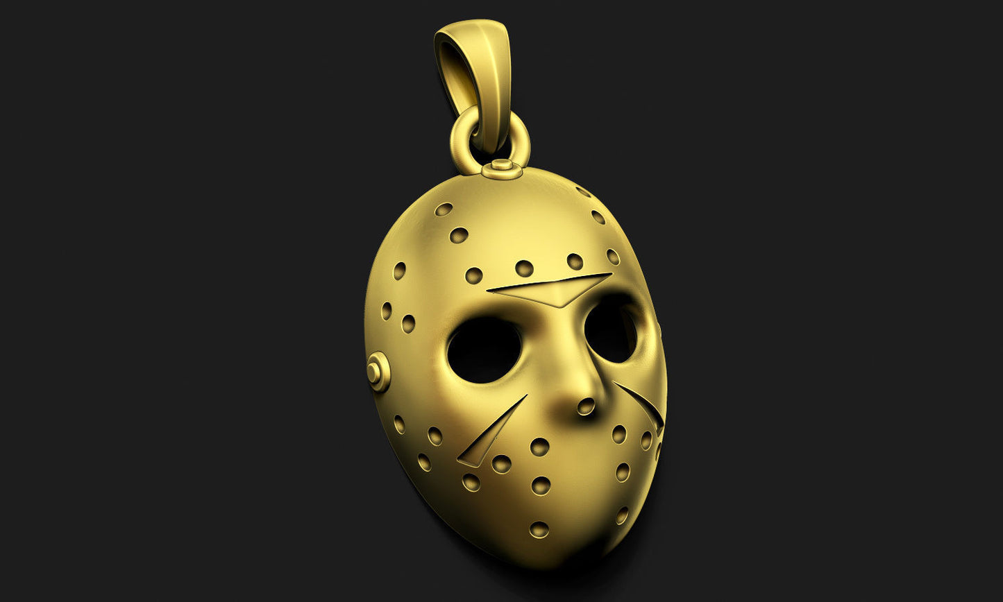 All Gold Jason Mask (Hallow Mask)