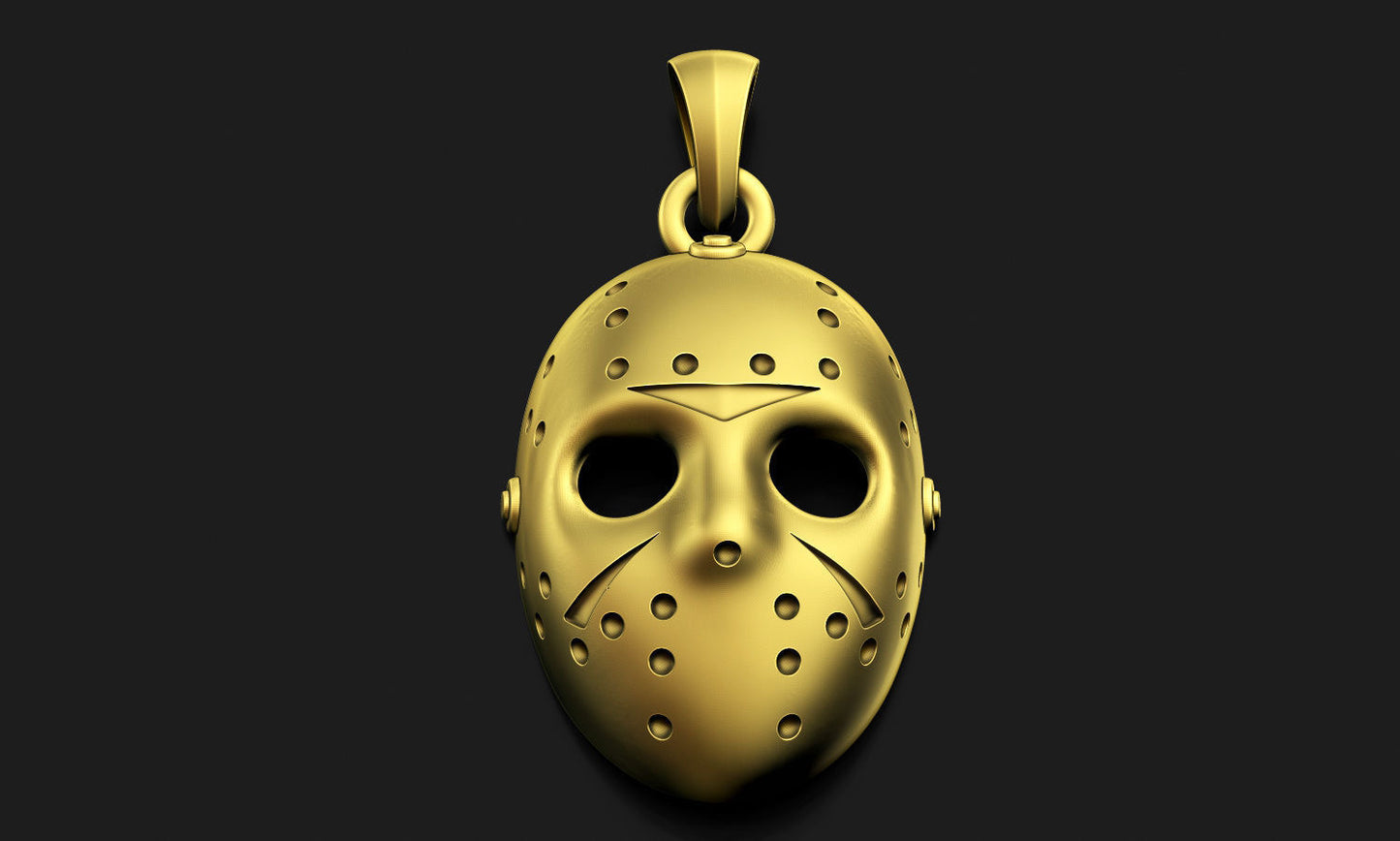 All Gold Jason Mask (Hallow Mask)