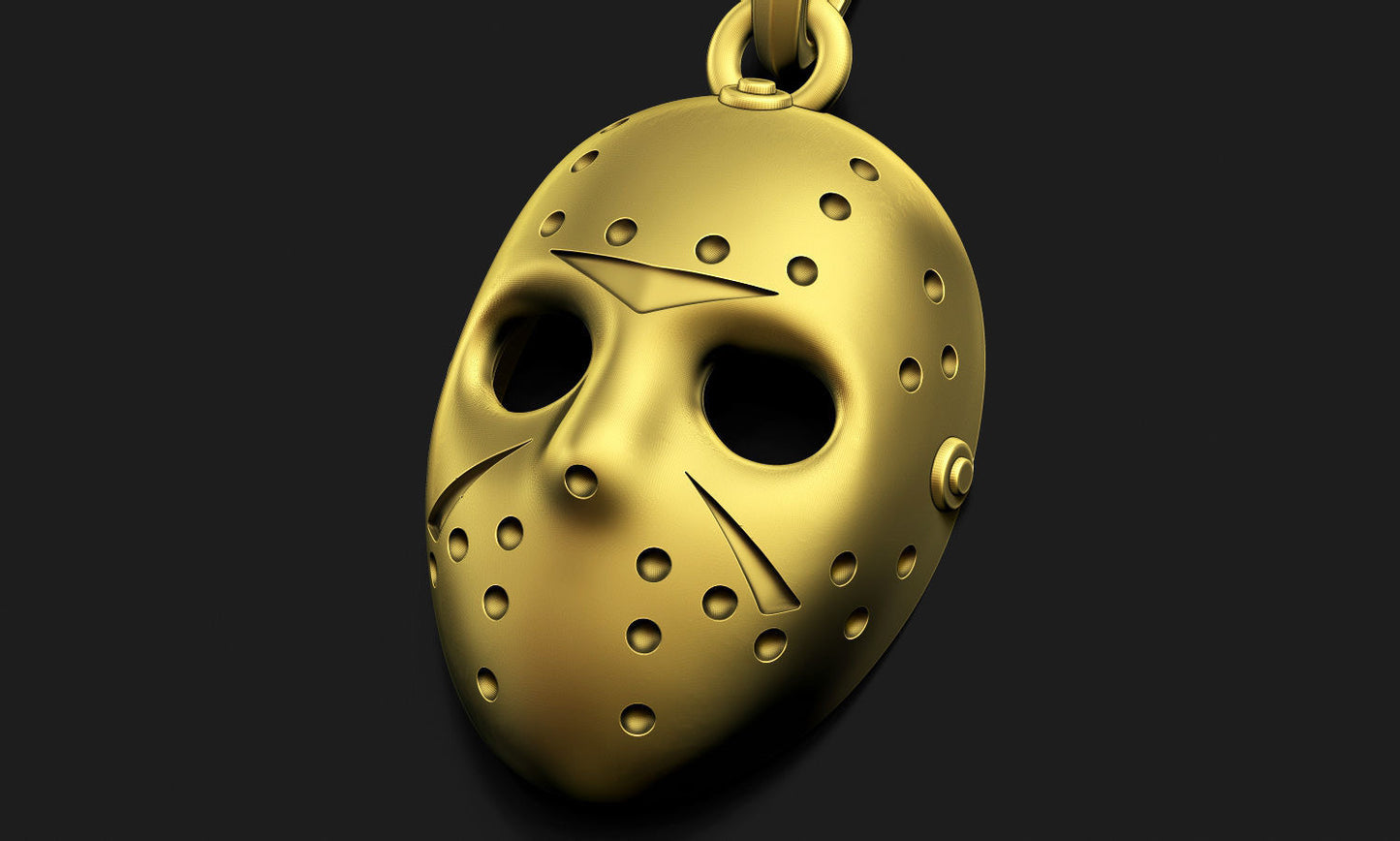 All Gold Jason Mask (Hallow Mask)