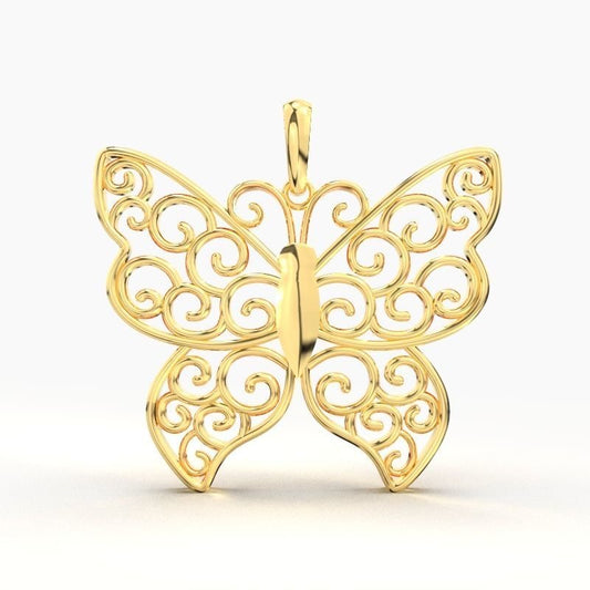 Women's Butterfly Pendant